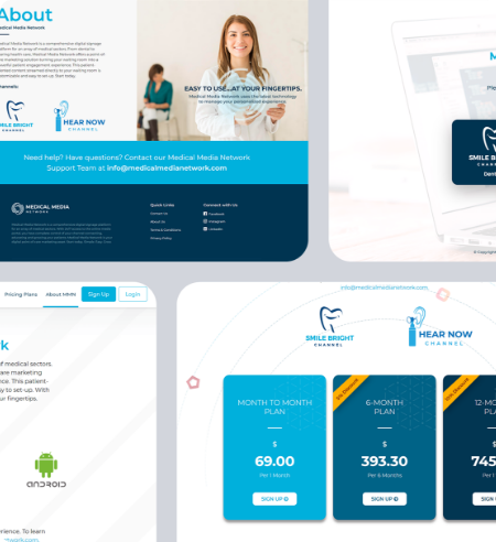 slide for Medical Media Network project