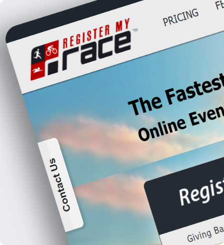 slide for Register My Race (RMR) project